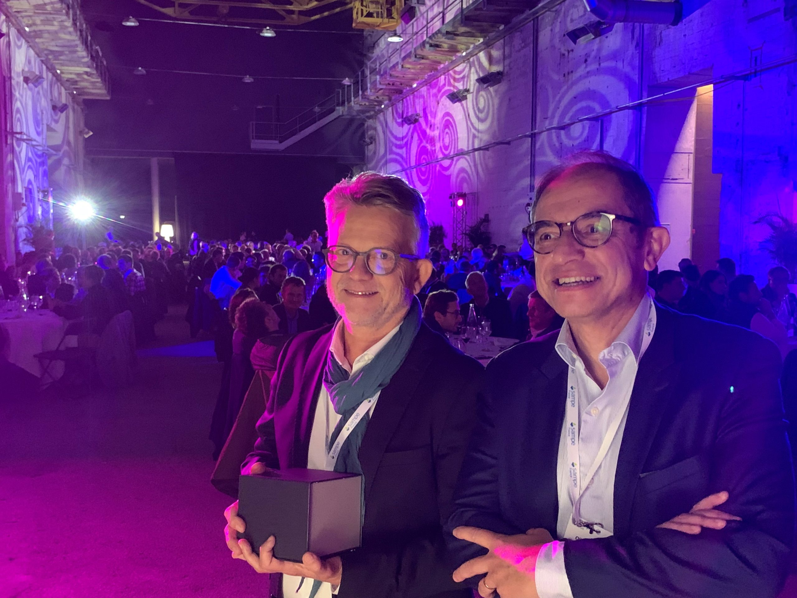 Notre collègue Jérôme Aubry récompensé par un SAMPE Award !