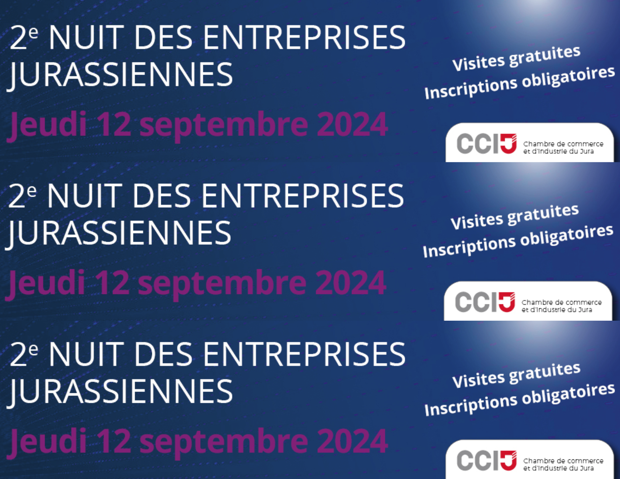 2ème nuit des entreprises Jurassiennes – participation